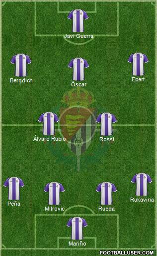 R. Valladolid C.F., S.A.D. Formation 2014