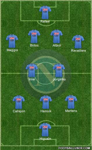 Napoli Formation 2014