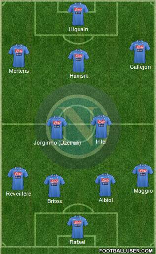Napoli Formation 2014