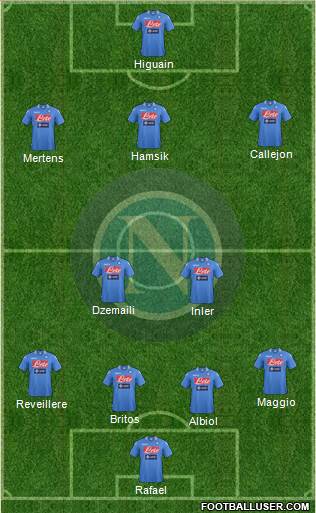 Napoli Formation 2014
