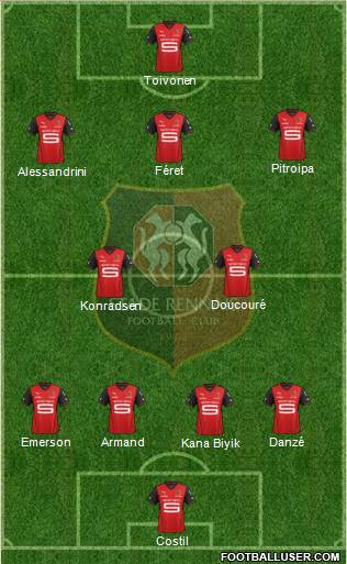 Stade Rennais Football Club Formation 2014