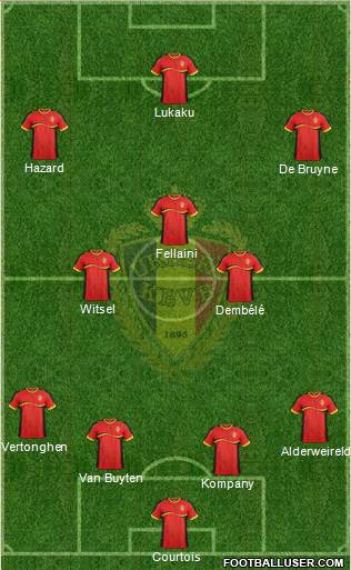 Belgium Formation 2014
