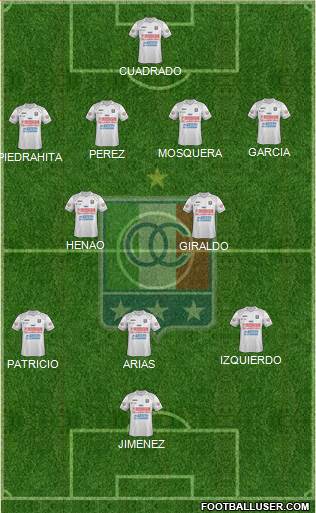 CD Once Caldas Formation 2014
