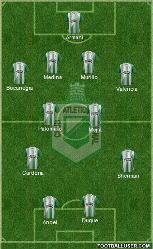 CDC Atlético Nacional Formation 2014