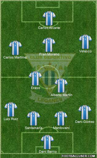 C.D. Leganés S.A.D. Formation 2014