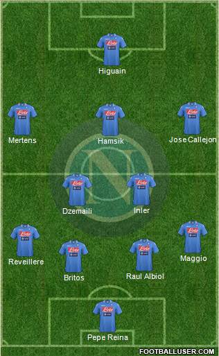 Napoli Formation 2014