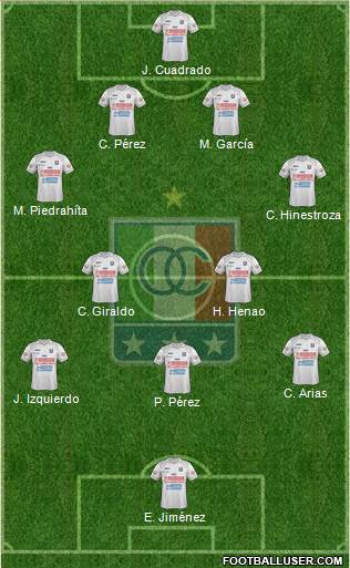 CD Once Caldas Formation 2014