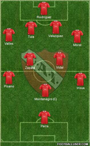 Independiente Formation 2014
