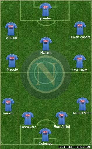 Napoli Formation 2014