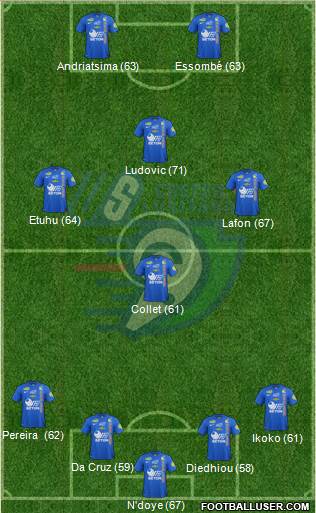 Union Sportive Créteil-Lusitanos Football Formation 2014