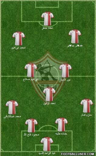 Zamalek Sporting Club Formation 2014