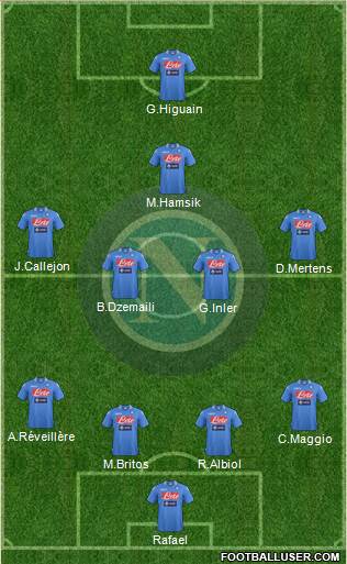 Napoli Formation 2014