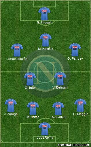 Napoli Formation 2014