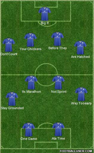 Leicester City Formation 2014