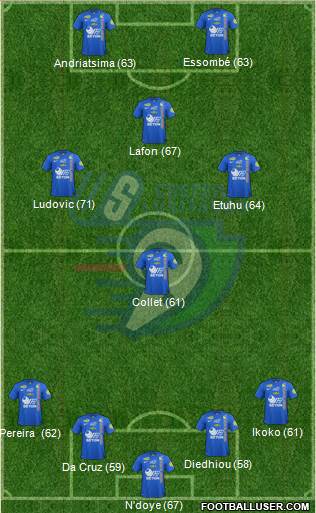 Union Sportive Créteil-Lusitanos Football Formation 2014