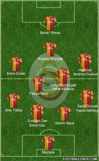 Galatasaray SK Formation 2014
