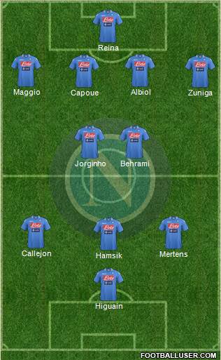 Napoli Formation 2014