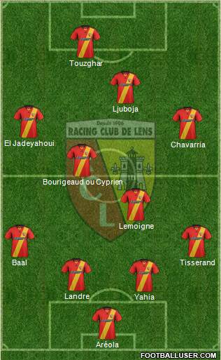 Racing Club de Lens Formation 2014