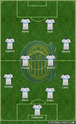 Rosario Central Formation 2014