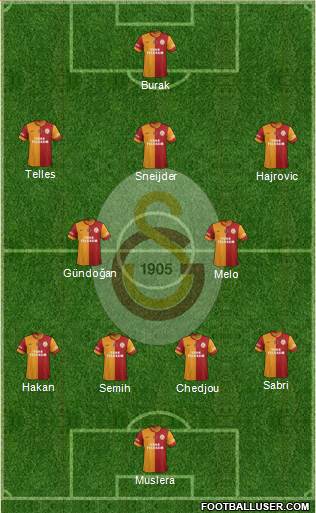 Galatasaray SK Formation 2014