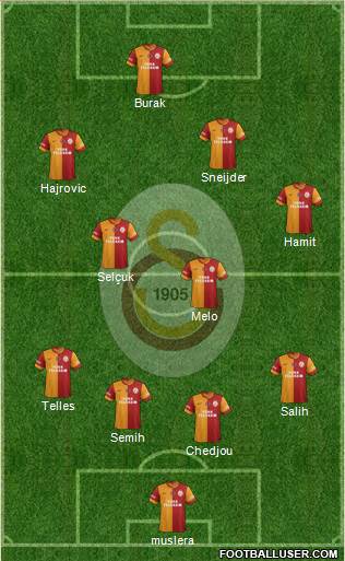 Galatasaray SK Formation 2014