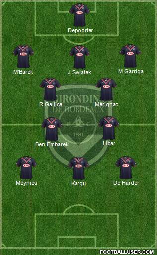FC Girondins de Bordeaux Formation 2014