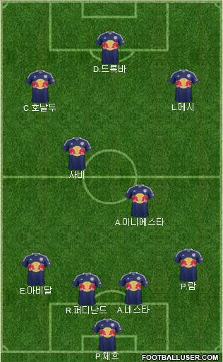New York Red Bulls Formation 2014