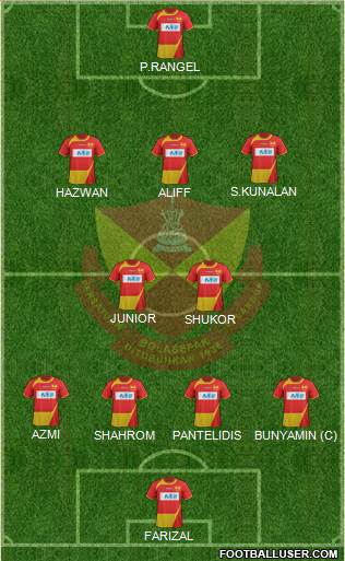 Selangor Formation 2014