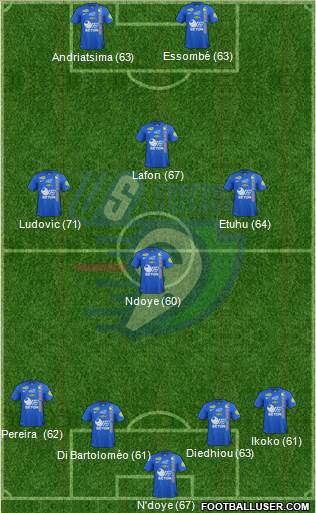 Union Sportive Créteil-Lusitanos Football Formation 2014
