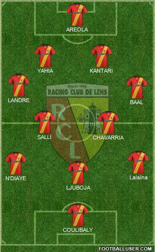 Racing Club de Lens Formation 2014