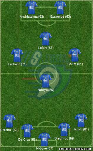 Union Sportive Créteil-Lusitanos Football Formation 2014