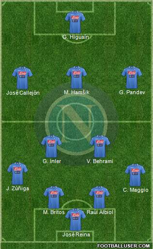Napoli Formation 2014