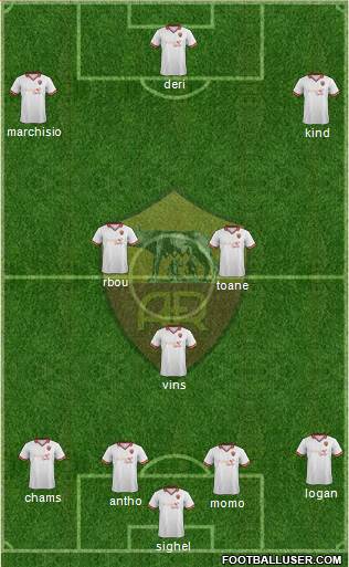 AS Roma Formation 2014