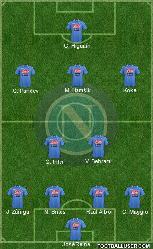 Napoli Formation 2014