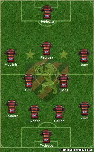 Sport C Recife Formation 2014