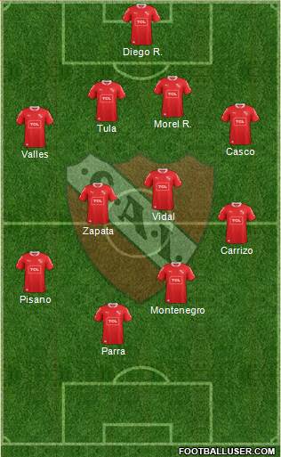 Independiente Formation 2014