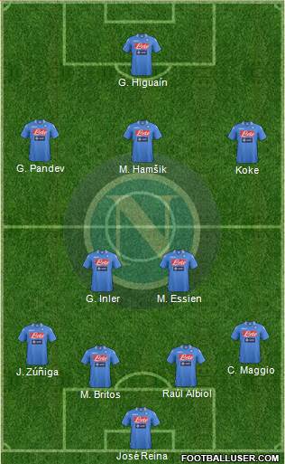 Napoli Formation 2014