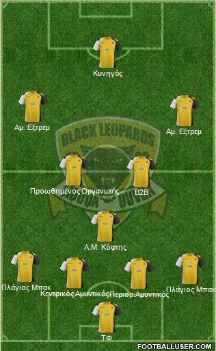 Black Leopards Formation 2014