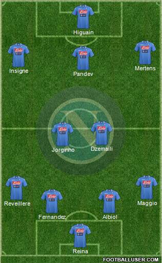 Napoli Formation 2014