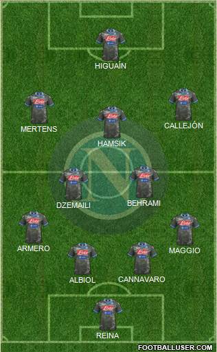 Napoli Formation 2014