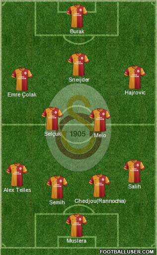 Galatasaray SK Formation 2014