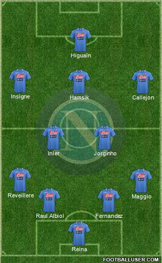 Napoli Formation 2014