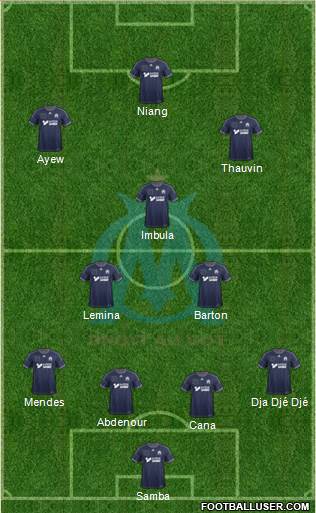 Olympique de Marseille Formation 2014