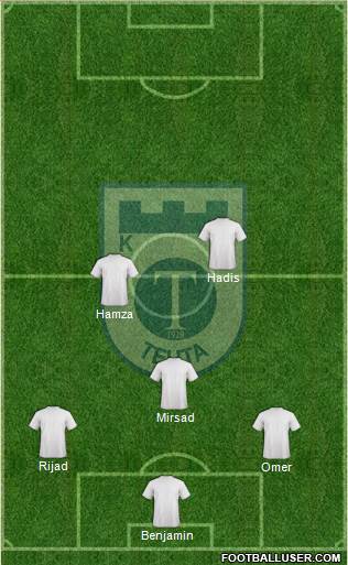 KS Teuta Durrës Formation 2014