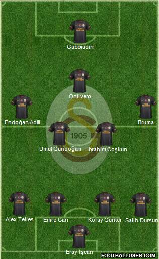 Galatasaray SK Formation 2014