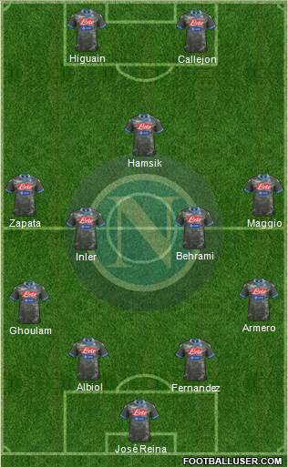 Napoli Formation 2014