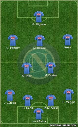 Napoli Formation 2014