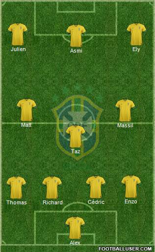 Brazil Formation 2014