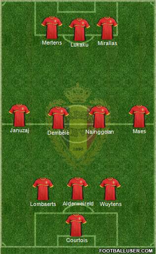 Belgium Formation 2014