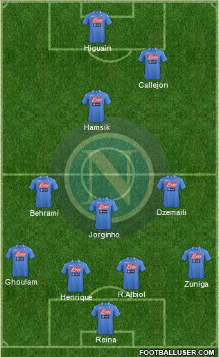 Napoli Formation 2014